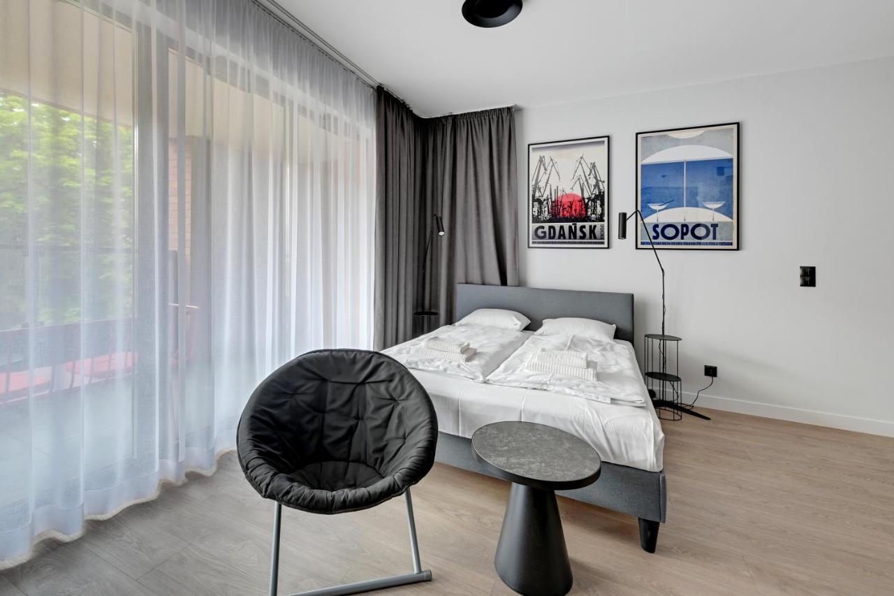 Gdansk Comfort Apartaments Lakowa ภายนอก รูปภาพ