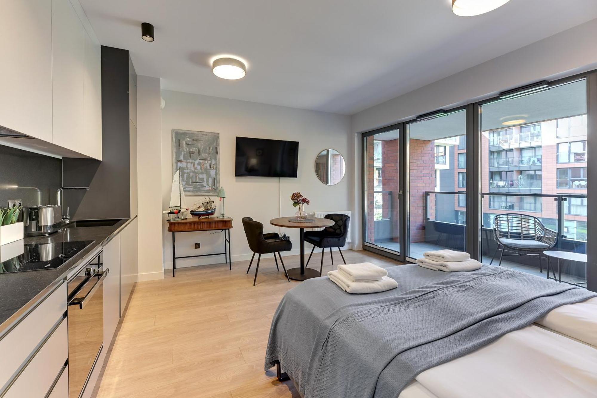 Gdansk Comfort Apartaments Lakowa ภายนอก รูปภาพ