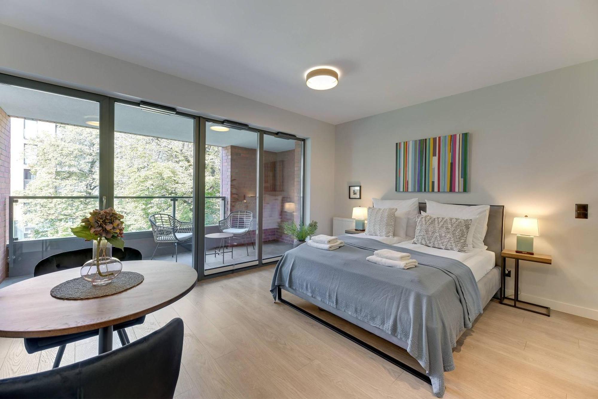 Gdansk Comfort Apartaments Lakowa ภายนอก รูปภาพ